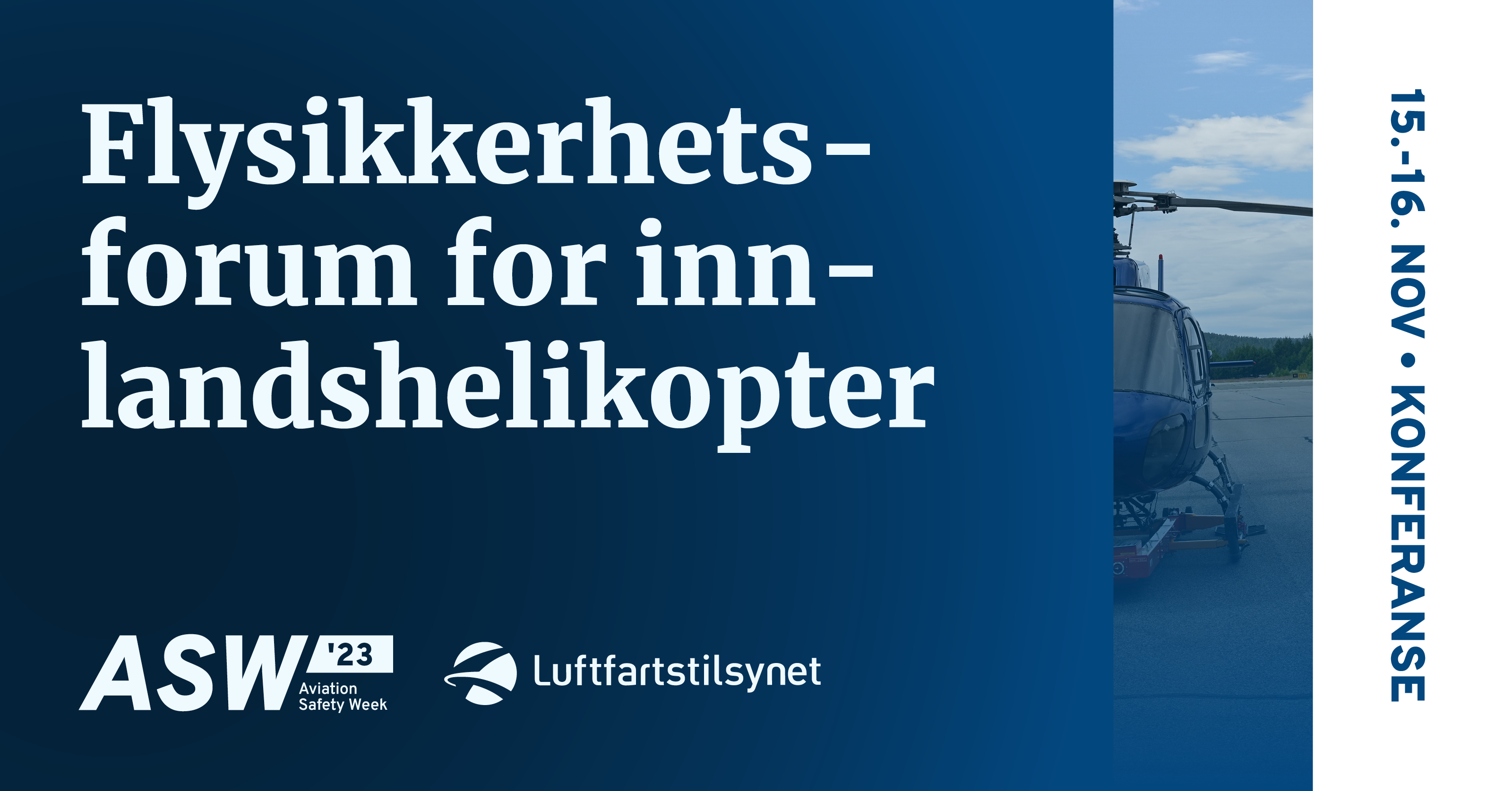 Flysikkerhetsforum helikopter ASW23